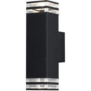 Konstsmide Wall Light - Antares, Pollux, Up-Down, Black, IP44 Konstsmide Wall Light - Antares, Pollux, Up-Down, Black, IP44