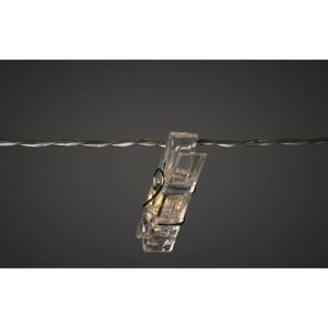 Konstsmide Lysæt med Klips - Indendørs - 12 LED Konstsmide Lysæt med Klips - Indendørs - 12 LED