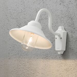 Konstsmide Vega Vägglampa - Vit IP23, E27, 60W Konstsmide Vega Vägglampa - Vit IP23, E27, 60W