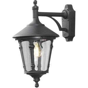 Konstsmide Virgo Wall Light - Black, 44cm, E27 IP23 Konstsmide Virgo Wall Light - Black, 44cm, E27 IP23