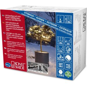 Lámpara de cadena micro para exteriores Konstsmide 6621-117 - 80 LED - Regulable Lámpara de cadena micro para exteriores Konstsmide 6621-117 - 80 LED - Regulable