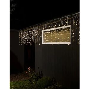 Cortina de luces LED copo de nieve Konstsmide 3672-503 - Decoración exterior Cortina de luces LED copo de nieve Konstsmide 3672-503 - Decoración exterior