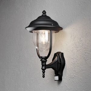 Lampe Murale Extérieure Noire Konstsmide avec Capteur PIR - 7235-750 - Publicité Lampe Murale Extérieure Noire Konstsmide avec Capteur PIR - 7235-750 - Publicité