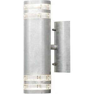 Konstsmide Galvanized Steel Wall Light - 2 Light IP44 Outdoor Modern Konstsmide Galvanized Steel Wall Light - 2 Light IP44 Outdoor Modern