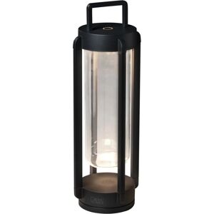 Konstsmide Otranto Outdoor Effect Portable Lantern USB Black Dimmable - Outdoor Lantern Konstsmide Otranto Outdoor Effect Portable Lantern USB Black Dimmable - Outdoor Lantern