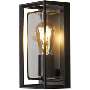 Konstsmide Brindisi Außenwandleuchte - Schwarz Aluminium E27 IP54 Konstsmide Brindisi Außenwandleuchte - Schwarz Aluminium E27 IP54
