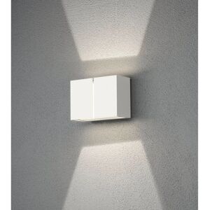 Konstsmide Pavia Wall Light - White - Outdoor Modern Up Down - 4x 3W LED Konstsmide Pavia Wall Light - White - Outdoor Modern Up Down - 4x 3W LED
