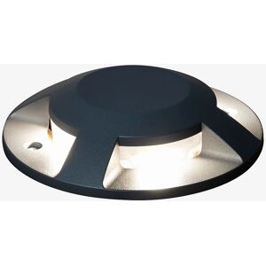 Konstsmide - Ground Light - IP65 - Dark Grey - 12W LED - 4 Way Konstsmide - Ground Light - IP65 - Dark Grey - 12W LED - 4 Way