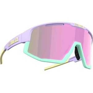 Bliz Eyewear Fusion - mat hvid/brun med pink multi Bliz Eyewear Fusion - mat hvid/brun med pink multi