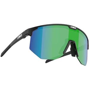 Bliz Eyewear Hero - noir mat/marron avec vert multi - Publicité Bliz Eyewear Hero - noir mat/marron avec vert multi - Publicité