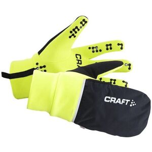 Craft Hybrid Weather Gloves - Unisex, XS, Yellow/Green Craft Hybrid Weather Gloves - Unisex, XS, Yellow/Green