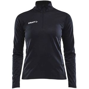 Craft Sort/Hvid Halfzip T-shirt - Sportstøj Craft Sort/Hvid Halfzip T-shirt - Sportstøj