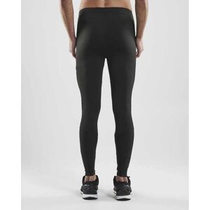 Craft Rush Zip Sportbroek - Verstelbaar, Vochtregulerend, Zwart Craft Rush Zip Sportbroek - Verstelbaar, Vochtregulerend, Zwart