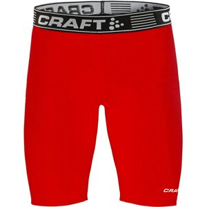 Craft Unisex Klar Rød Pro Control Kompression Sports Tights - Sports Tights Craft Unisex Klar Rød Pro Control Kompression Sports Tights - Sports Tights