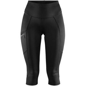Craft Womens ADV Essence Capri Shorts - Black - Athletic Tights Craft Womens ADV Essence Capri Shorts - Black - Athletic Tights