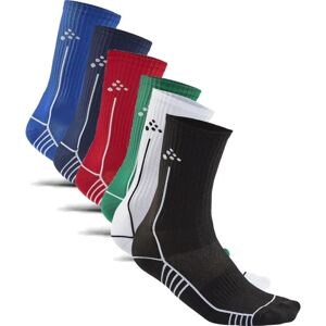 Craft Progress Mid Groene unisex sokken - Sportkousen Craft Progress Mid Groene unisex sokken - Sportkousen