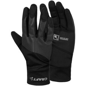 Craft Black Model 8155 Reflective Fleece Gloves - Gloves Craft Black Model 8155 Reflective Fleece Gloves - Gloves