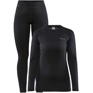 Craft 1909708 Core Warm Baselayer Set - Black - Women Craft 1909708 Core Warm Baselayer Set - Black - Women