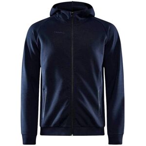 Craft Mørk Marineblå Full Zip Hættetrøje til Herre Craft Mørk Marineblå Full Zip Hættetrøje til Herre