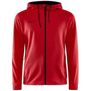 Craft 1909132 Unify Fz Hoodie Herre Klar Rød - Hoodie Craft 1909132 Unify Fz Hoodie Herre Klar Rød - Hoodie