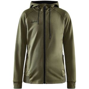 Craft - ADV Unify Fz Hood W - Grøn - S - Hoodie Craft - ADV Unify Fz Hood W - Grøn - S - Hoodie