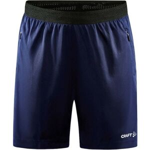 Craft Navy Evolve Zip Pocket Shorts - Shorts Craft Navy Evolve Zip Pocket Shorts - Shorts