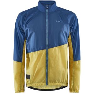 Craft M Blå/Gul Cykeljacka - Vind- och vattenavvisande Craft M Blå/Gul Cykeljacka - Vind- och vattenavvisande