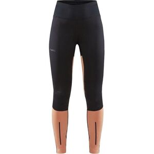 Craft Womens ADV Essence Wind Tights - Black with orange - Tights Craft Womens ADV Essence Wind Tights - Black with orange - Tights