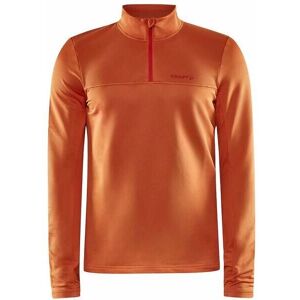 Craft Orange Midlayer M - Breathable, Warm, Trendy - Polo Shirt Craft Orange Midlayer M - Breathable, Warm, Trendy - Polo Shirt