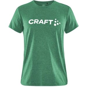 Craft Model 1913422 Groene Melange T-shirt Craft Model 1913422 Groene Melange T-shirt