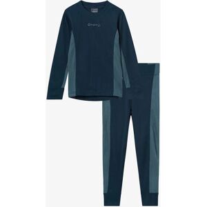 Craft Core Dry Baselayer Set JR - Blå - Basissæt Craft Core Dry Baselayer Set JR - Blå - Basissæt