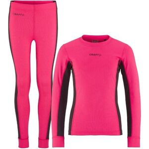 Craft Kernastok Core Dry Baselayer Set - Rosa - Langarm- und lange Hosen - Baselayer-Set Craft Kernastok Core Dry Baselayer Set - Rosa - Langarm- und lange Hosen - Baselayer-Set