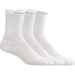 Craft Hvide Core Dry Høje sokker - 3 stk pakke Craft Hvide Core Dry Høje sokker - 3 stk pakke