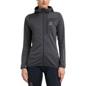 Haglöfs L.I.M Kvinne Mid fast Hettegenser Magnetit - Fleece Haglöfs L.I.M Kvinne Mid fast Hettegenser Magnetit - Fleece