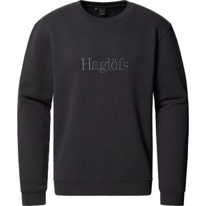 Haglöfs Herre Crewneck S True Black - Sweatshirt Haglöfs Herre Crewneck S True Black - Sweatshirt