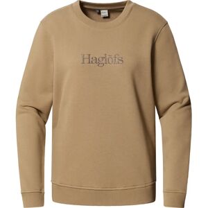 Haglöfs Dames Crewneck M Eik Brunt - Sweatshirt Haglöfs Dames Crewneck M Eik Brunt - Sweatshirt