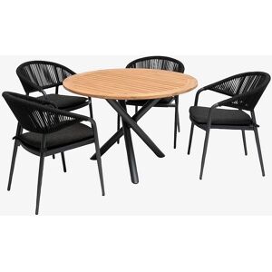 Hillerstorp Ekeryd - FSC Teak spisestuebord - 110cm Hillerstorp Ekeryd - FSC Teak spisestuebord - 110cm
