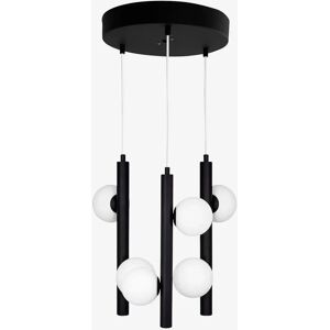 Globen Lighting Pearl 3 - Svart/Hvit Taklampe - Moderne Design Globen Lighting Pearl 3 - Svart/Hvit Taklampe - Moderne Design