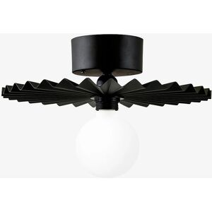 Globen Lighting Omega 35 Sorte Plisseret Loft-/Væglampe - Loft-/Væglampe Globen Lighting Omega 35 Sorte Plisseret Loft-/Væglampe - Loft-/Væglampe