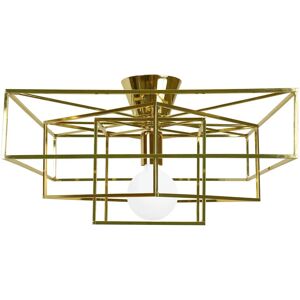 Globen Lighting Cube Messing Loftlampe - Loftbelysning Globen Lighting Cube Messing Loftlampe - Loftbelysning