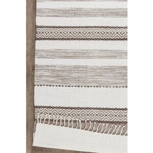 InHouse Group Åby bomullsteppe - Beige - 70x300 cm - Tradisjonelt mønster InHouse Group Åby bomullsteppe - Beige - 70x300 cm - Tradisjonelt mønster