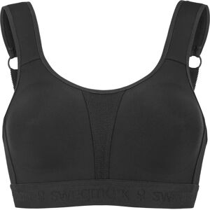 Swegmark Kimberly Iconic Sport-BH - Svart - Stödjande Träningskläder Swegmark Kimberly Iconic Sport-BH - Svart - Stödjande Träningskläder