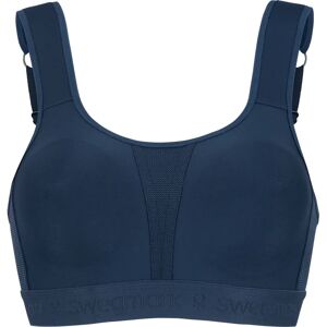 Swegmark Kimberly Iconic Sport-BH - Blå - Støttende for Middels Trening Swegmark Kimberly Iconic Sport-BH - Blå - Støttende for Middels Trening