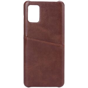 Brun Onsala Samsung Galaxy A71 Beskyttelsesdeksel med kortlomme Brun Onsala Samsung Galaxy A71 Beskyttelsesdeksel med kortlomme