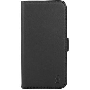 Coque Flip en cuir noir Gear pour iPhone 15 Pro Max avec porte-cartes - Publicité Coque Flip en cuir noir Gear pour iPhone 15 Pro Max avec porte-cartes - Publicité