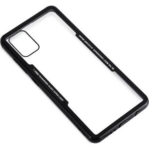 Coque en verre trempé noir Gear Galaxy A51 - Publicité Coque en verre trempé noir Gear Galaxy A51 - Publicité