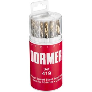 Dormer A094 Drill Set - TiN Coated - 19 Pieces Dormer A094 Drill Set - TiN Coated - 19 Pieces