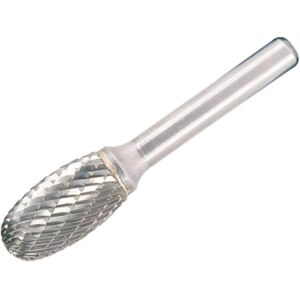 Dormer P80912.7X6.0 Solid Carbide Bright Rotary Burr Oval - Rotary Burr Dormer P80912.7X6.0 Solid Carbide Bright Rotary Burr Oval - Rotary Burr