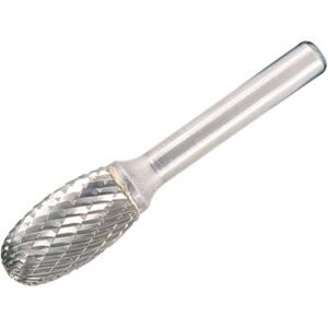 Dormer Dormer P8098.0X6.0 Solid Carbide Rotary Bright Burr Oval - Rotary Burr Dormer Dormer P8098.0X6.0 Solid Carbide Rotary Bright Burr Oval - Rotary Burr