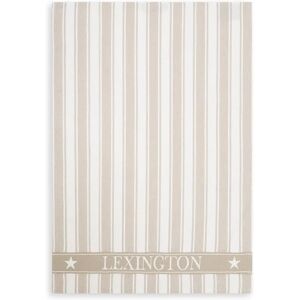 Lexington Icons bomullskjøkkenhåndkle - Beige Lexington Icons bomullskjøkkenhåndkle - Beige
